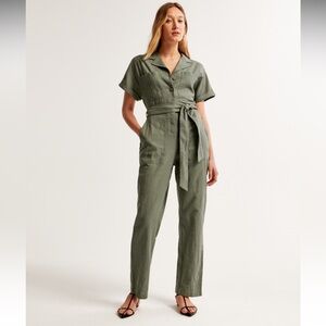 Abercrombie Linen Jumpsuit
